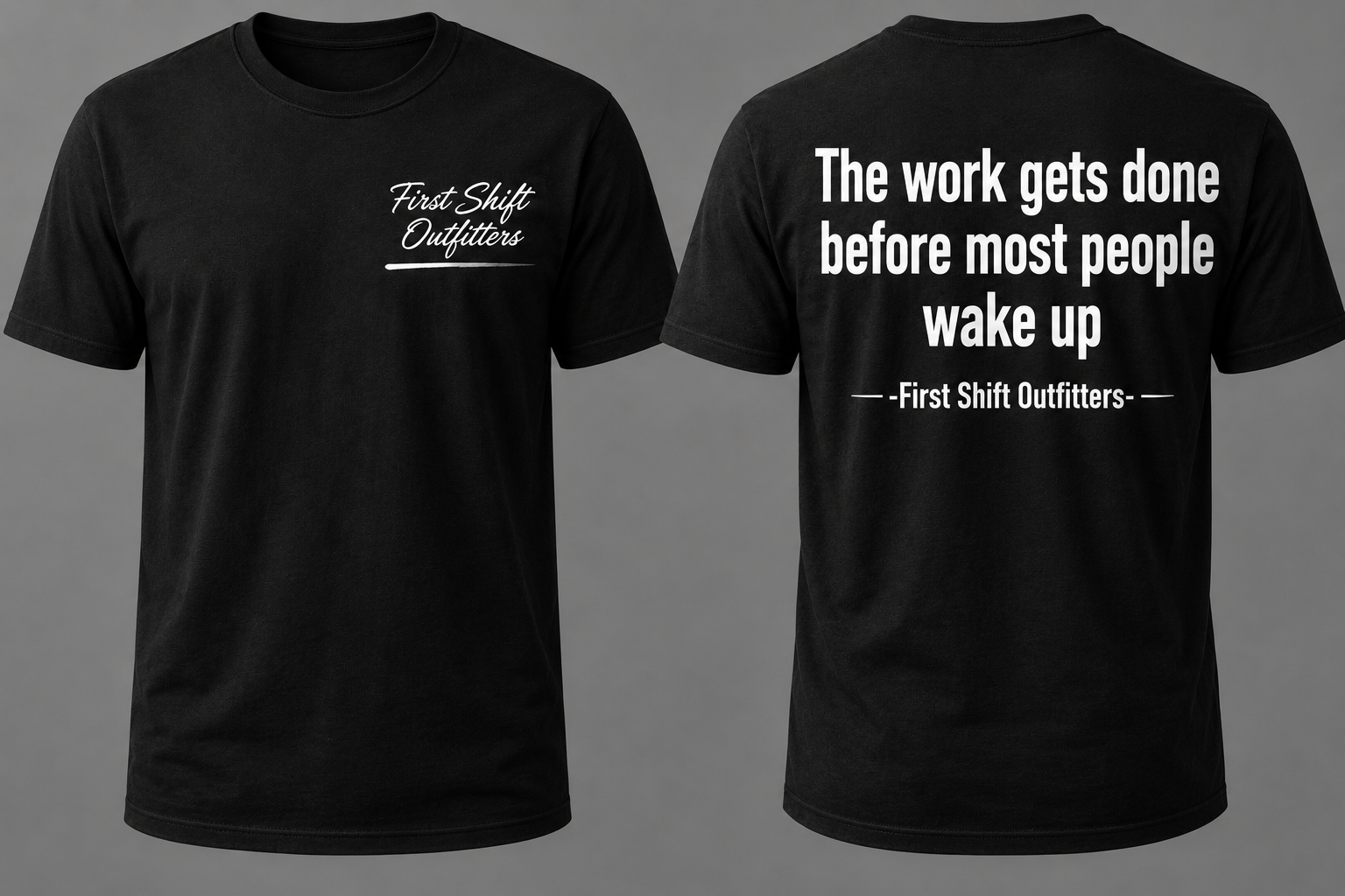 Work gets done before most people wake up