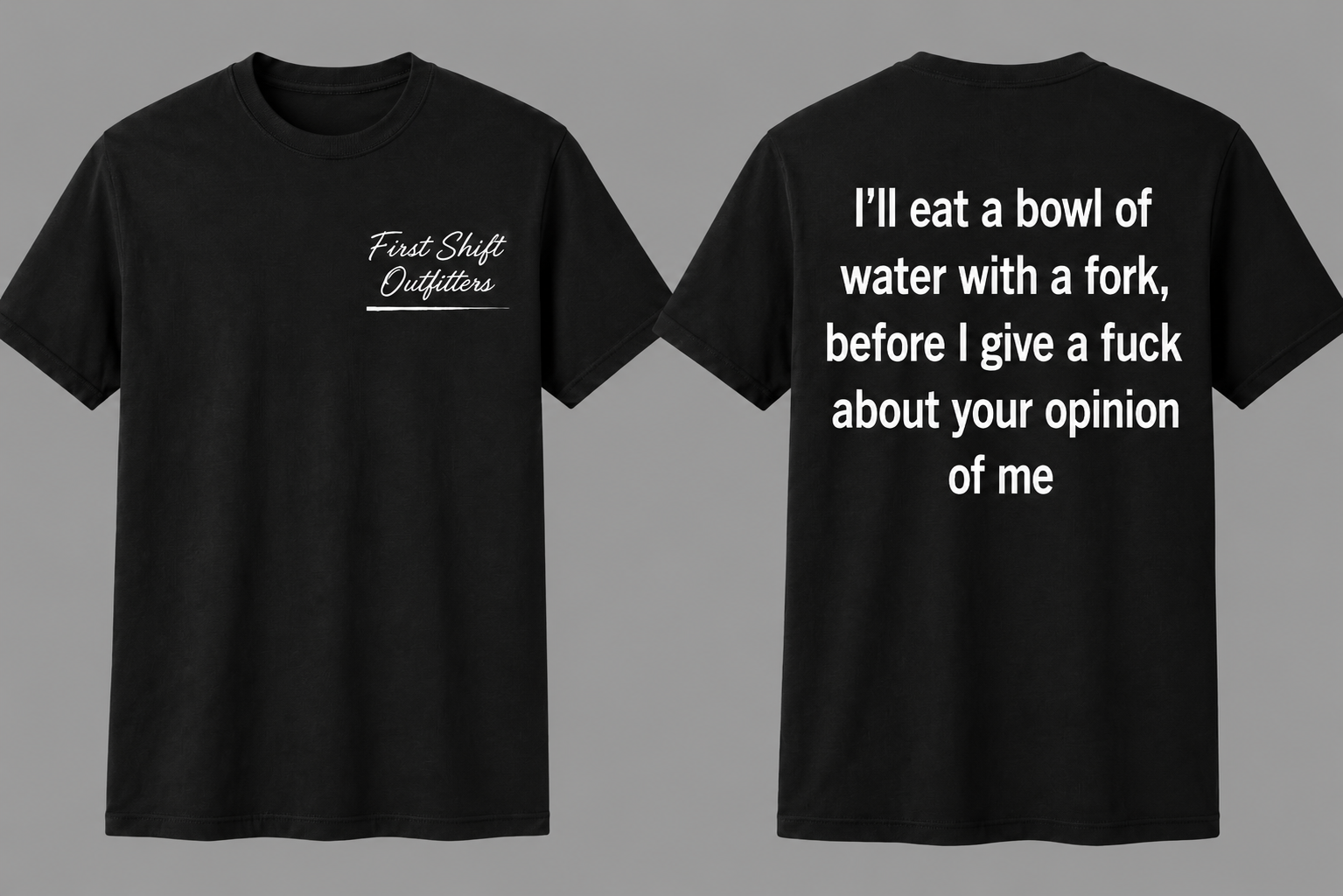 F*ck your opinion