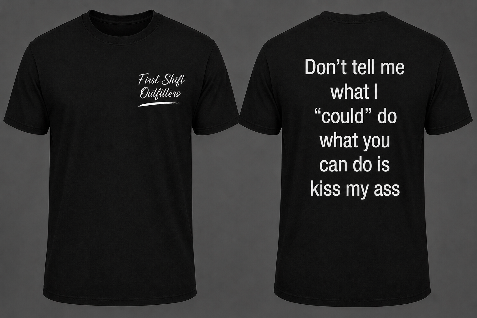 Kiss my ass